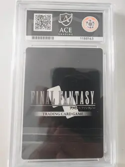 Final Fantasy TCG Cloud 28-007H Full Art Foil Dreamlike Oceans POP 1 Gem Mint 10 - Image 2