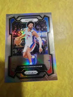 2023-24 Panini Prizm Cade Cunningham Silver Prizm SP No. 11 - Image 5