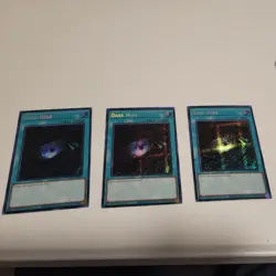 3x (M/NM) - Dark Hole - MP25-EN130 - Prismatic Secret Rare - 1st Edition Yugioh - Image 1