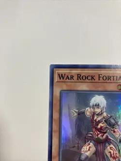 War Rock Fortia (BLVO-EN093) - Super Rare 1st Edition Nm Yugioh - Image 2