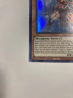 War Rock Fortia (BLVO-EN093) - Super Rare 1st Edition Nm Yugioh - Image 4