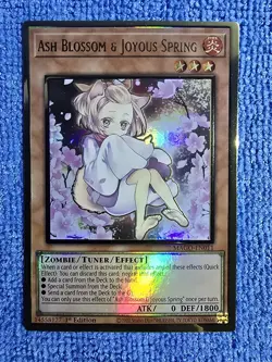 Yu-Gi-Oh TCG Ash Blossom & Joyous Spring MAGO-EN011 Maximum Gold 1st Edition - Image 1