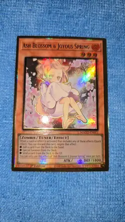 Yu-Gi-Oh TCG Ash Blossom & Joyous Spring MAGO-EN011 Maximum Gold 1st Edition - Image 2