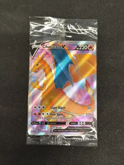 Sealed Charizard V - ETB Promo Full Art - Sword and Shield - SWSH050 - Image 1