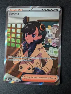 Emma 107/086 Ultra Rare Chaos Rising Pokemon Holo Near Mint - Image 1