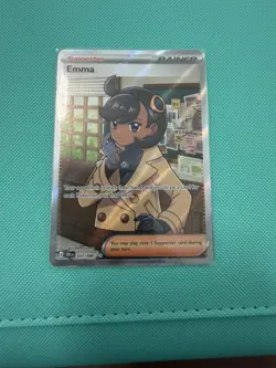 Emma 107/086 Ultra Rare Holo Chaos Rising Pokemon Card NM - Image 1