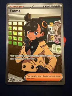 EMMA 107/086 ULTRA RARE CHAOS RISING POKEMON HOLO - Image 1