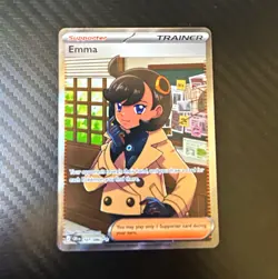 Pokemon TCG Emma 107/086 Ultra Rare Full Art Chaos Rising Near Mint - Image 1
