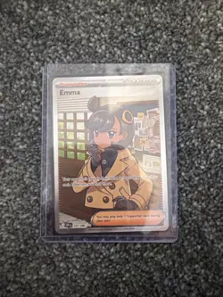 POKEMON - EMMA - 107/086 ULTRA RARE HOLO CHAOS RISING - FULL ART - Image 1