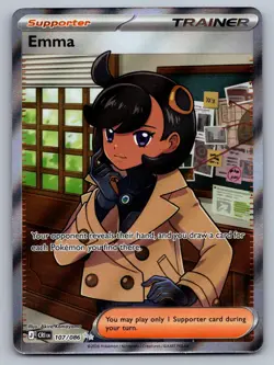 Emma 107/086 Ultra Rare Chaos Rising Pokemon NM - Image 1