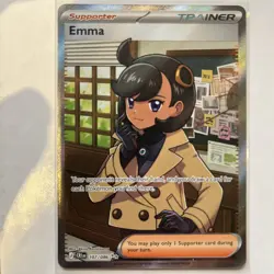 Emma Trainer 107/086 - CRI Full Art Ultra Rare Chaos Rising - Pokemon TCG NM - Image 1