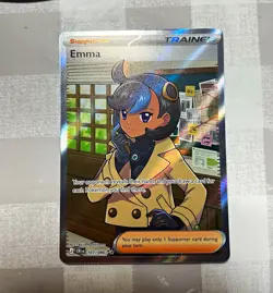 Pokemon TCG Emma 107/086 Chaos Rising Full Art Ultra Rare Holo - Image 1