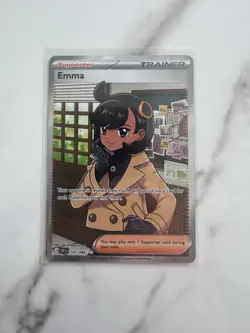 Pokemon TCG Emma 107/086 Ultra Rare Full Art Chaos Rising Mint Pack Fresh - Image 3