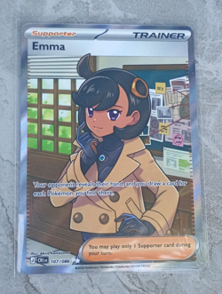 Pokemon TCG Emma 107/086 Chaos Rising Ultra Rare Full Art Foil English - Image 1