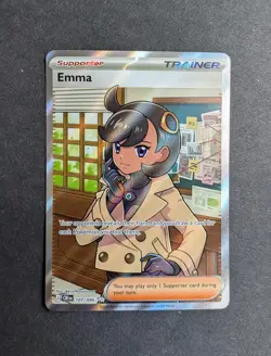 Pokemon TCG Emma Chaos Rising 107/086 Ultra Rare, Near mint (Pack Fresh) - Image 1