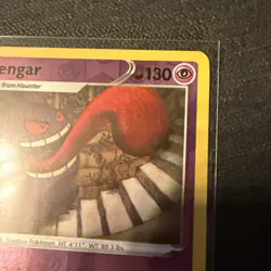 Pokemon Chilling Reign Gengar Reverse Holo Foil Card Rare 57/198 - Image 3
