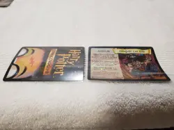 2- 2001 HARRY POTTER TCG BASE SET FOIL RARE CARD 6/116 GRINGOTTS CART RIDE LP - Image 2
