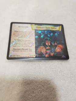 Harry Potter Base Set 11/116 Human Chess Game Holo Card - Image 1