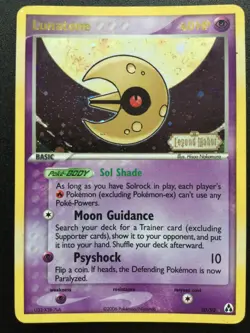 Lunatone 20/92 Holo - Stamped EX Legend Maker 2006 - Pokemon TCG Card LP - Image 1