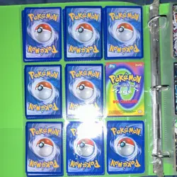 Pokemon TCG 117-Card Lot EX Full Art Holo/Foil + Topps Charizard Binder Pages - Image 4