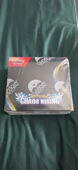 Pokemon TCG Chaos Rising Booster Box (36 Packs) -NEW & SEALED With Acrylic Case - Image 2
