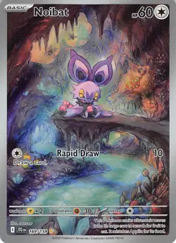 Noibat 169/159 Illustration Rare Journey Together Pokemon Near Mint - Image 1