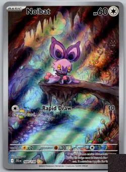 Noibat 169/159 Illustration Rare Journey Together Pokemon Holo Near Mint - Image 1