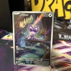 Noibat Illustration Rare 169/159 Journey Together Pokemon TCG Near Mint - Image 1