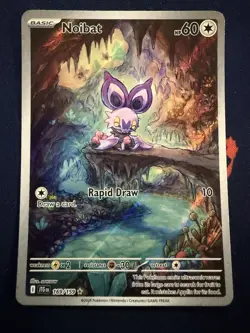 Noibat Illustration Rare 169/159 Journey Together Pokemon TCG Near Mint - Image 1