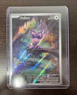 Noibat IR 169/159 Pokemon Journey Together Illustration Rare Near Mint - Image 3