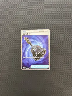 Dark Bell 106/084 Ultra Rare Full Art Pitch Black Pokemon TCG NM - Image 1