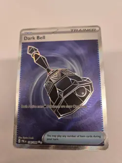 Dark Bell 106/084 Ultra Rare Full Art Pitch Black Pokemon TCG NM - Image 1