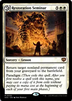 MTG Restoration Seminar NM M 30 Secrets of Strixhaven - Image 1