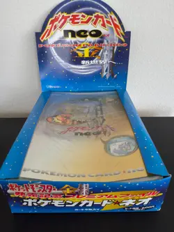 Pokemon TCG Neo Genesis Promo Series 1 Japanese. 9 Card Binder Brand New Sealed - Image 2