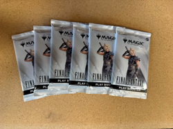 6 (six) - Final Fantasy Magic the Gathering Play Booster packs mtg - Image 1