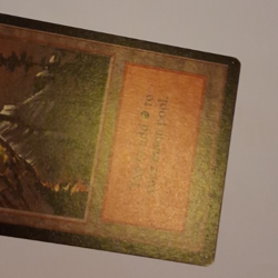 Mountain MP MTG Magic the Gathering Beta Basic Land (C) - Image 4
