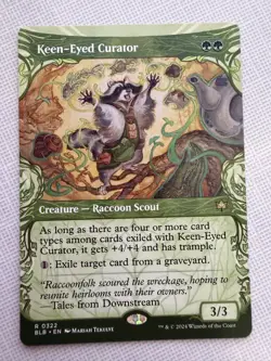 Keen-Eyed Curator (Showcase) Bloomburrow Regular - Image 1