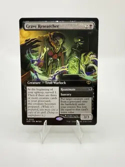 MTG: Grave Researcher - Rare 325 (Secrets of Strixhaven 2026) Extended Art NM - Image 1
