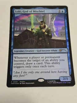 Loki God Of Mischief Foil Promo - Image 1