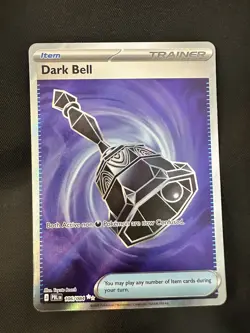 Pokemon TCG Card - Dark Bell 106/084 Full Art Pitch Black: Near Mint Pack Fresh - Image 1
