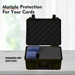 Toploaders Card Case Holder Deck Box Organizer Trading Card Storage Box black - Image 2