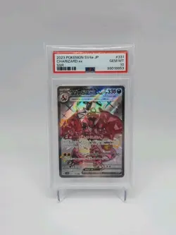PSA 10 Charizard ex 331 Shiny Treasures Full Art SSR 2023 Japanese Pokemon Card - Image 1
