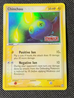 Played (MP) Chinchou - Reverse Holo #49 Power Keepers Pokemon TCG - Image 1