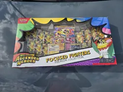 Pokemon Mega Evolution - Ascended Heroes Focused Fighters Premium Collection NEW - Image 1