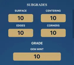 Pokemon TCG Erika's Tangela Ascended Heroes 218/217 - ACE 10 - Perfect Subgrades - Image 3