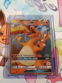 Pokemon TCG Charizard GX 9/68 Hidden Fates Ultra Rare NM Condition - Image 1