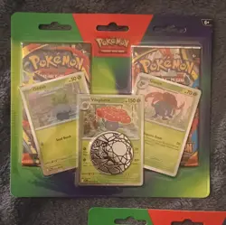Pokemon TCG Mega Evolution & Phantasmal Flames Vileplume 2-Pack Blister Lot Of 3 - Image 3
