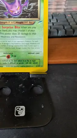 Dark Crobat 2/105 Holo Rare Neo Destiny 1st Edition Holo - Image 4