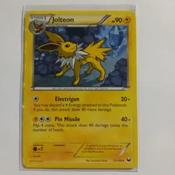 Pokemon TCG Jolteon 37/108 Dark Explorers Ungraded Near Mint - Image 1