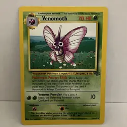 Pokemon Venomoth 29/64 Jungle Regular Near Mint - Image 1